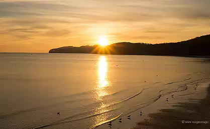 Sonnenaufgang in der Binzer Bucht