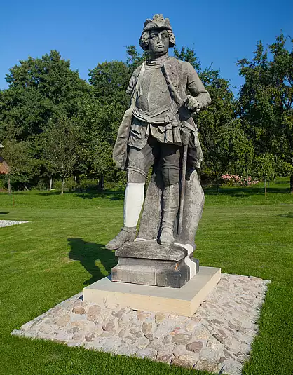 Statue des Soldatenkönigs Friedrich Wilhelm I. in Stresow