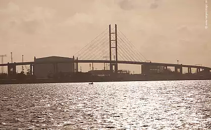 Rügenbrücke am Strelasund