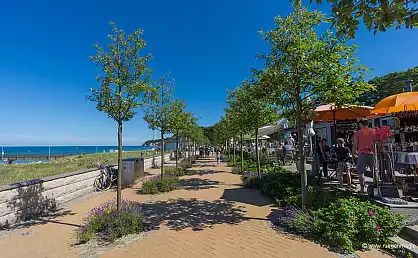 Ostseebad Göhren - Die Bernsteinpromenade