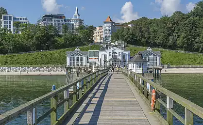 Seebrücke Sellin - Seebrückenblick