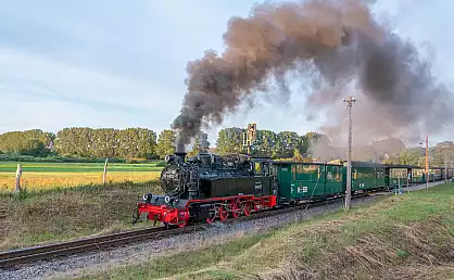 Rasende Roland, die Schmalspurbahn Rügens