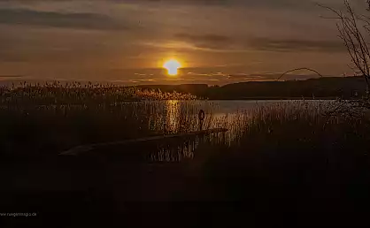 Sonnenuntergang am Neuensiener See