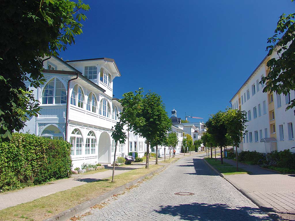 Putbuser Straße im Ostseebad Binz